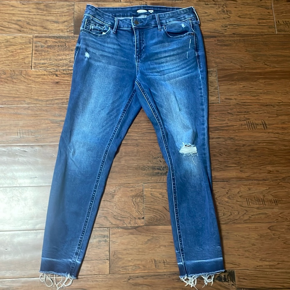 Old Navy ROCKSTAR Super Skinny Ankle Jeans